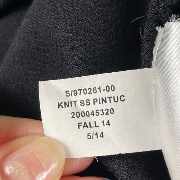 Banana Republic Black Peplum Midi Dress - Women’s 8 - Picture 8 of 9